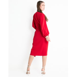 Vestido midi formal para mujer